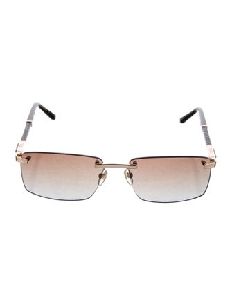 Zilli Square Gradient Sunglasses