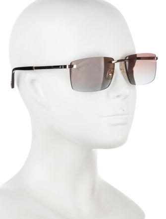 Zilli Square Gradient Sunglasses