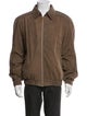 Zilli Calfskin Bomber Jacket