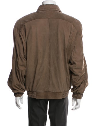 Zilli Calfskin Bomber Jacket