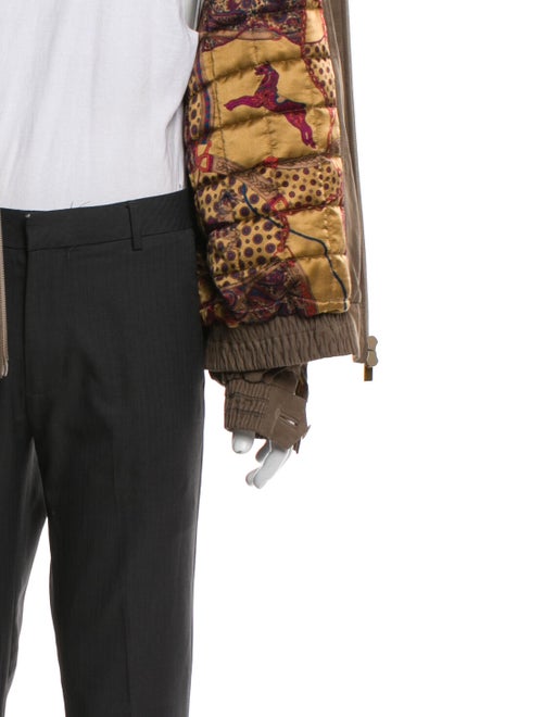 Zilli Calfskin Bomber Jacket