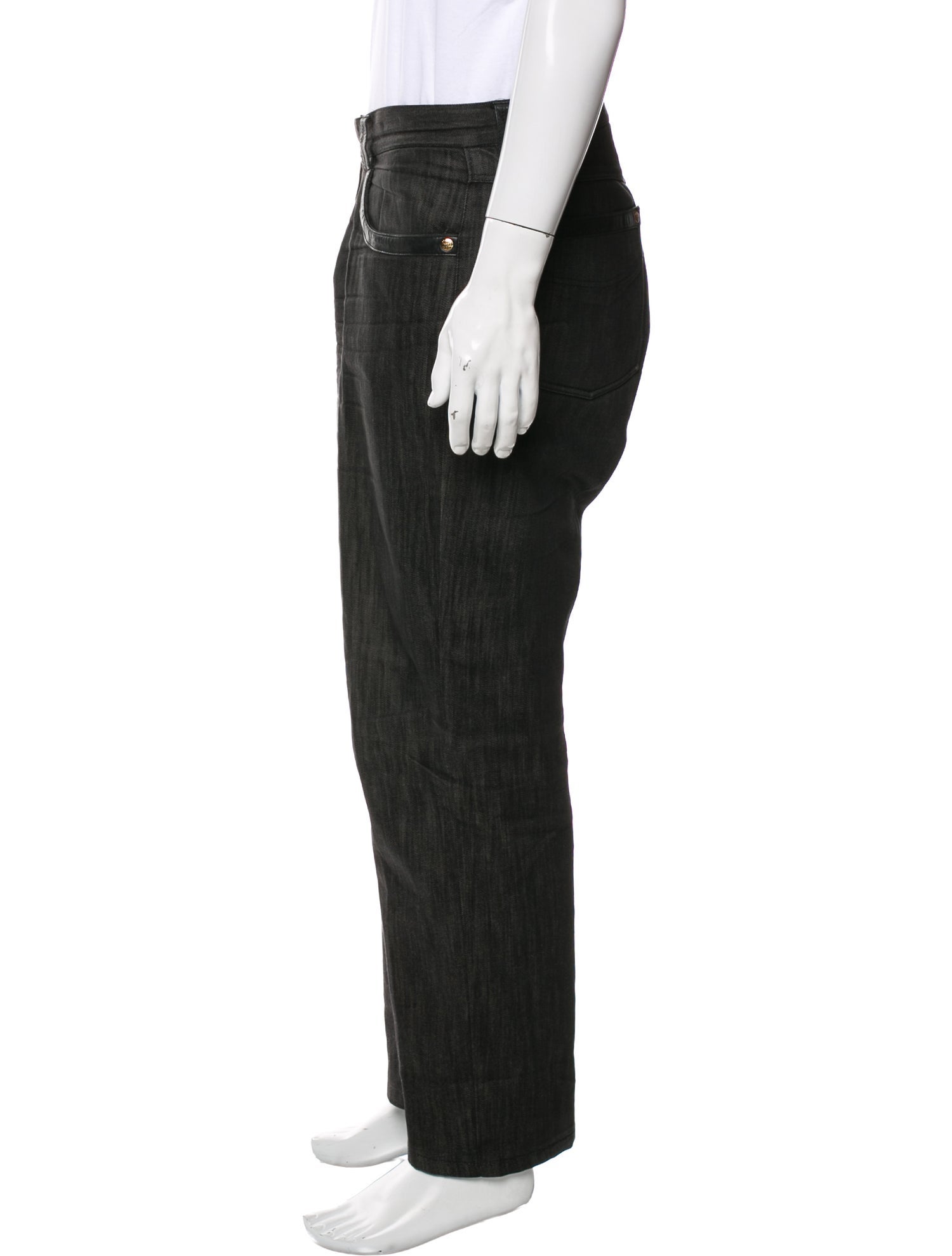 Zilli High-Rise Wide Leg Jeans