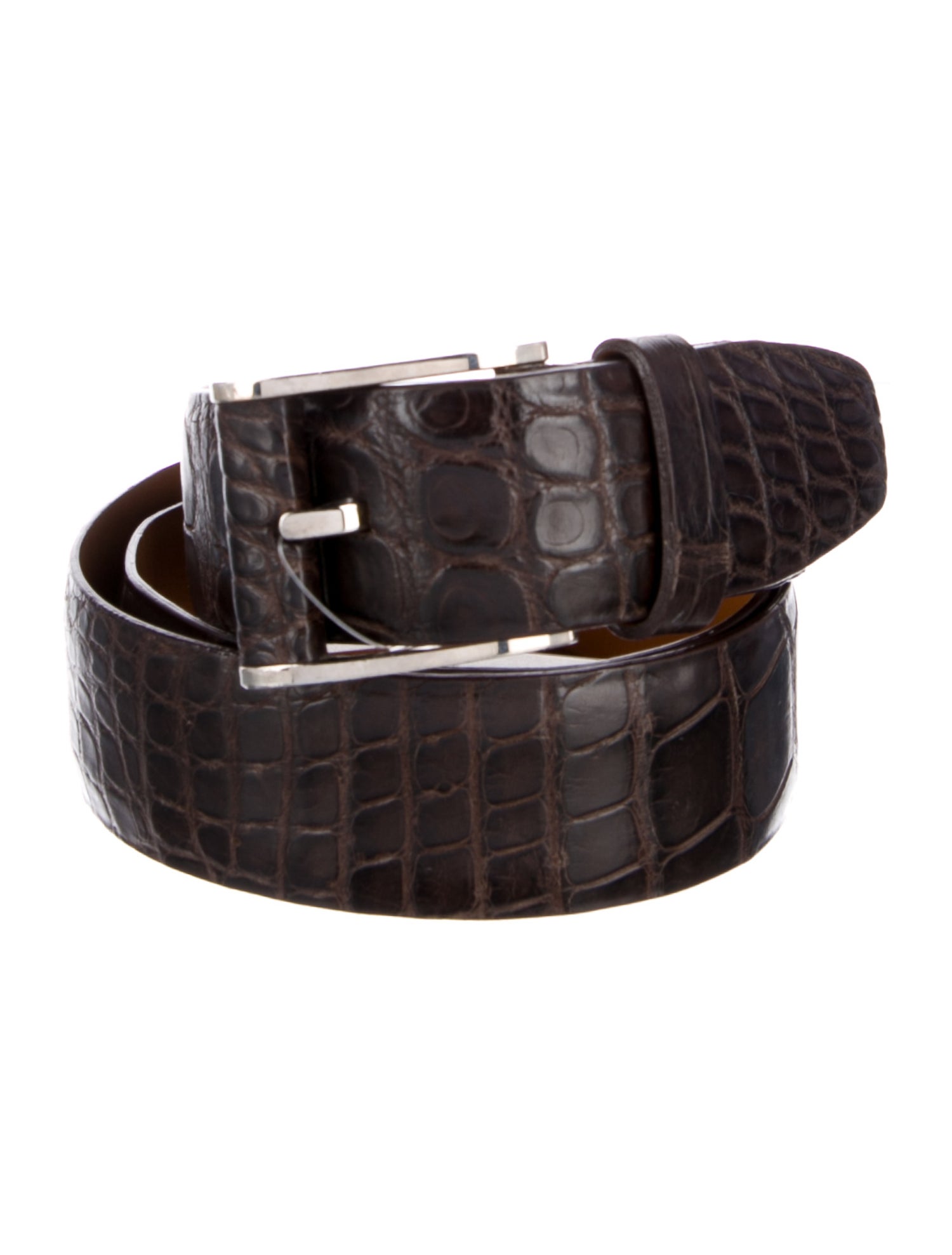 Zilli Crocodile Waist Belt