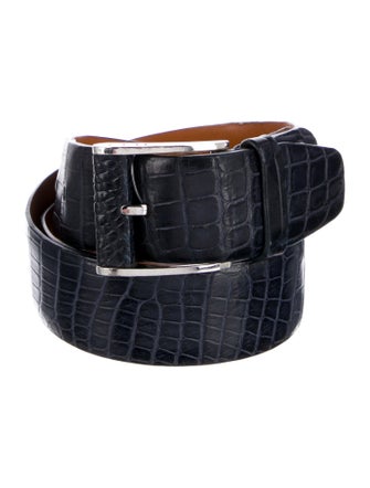 Zilli Crocodile Waist Belt