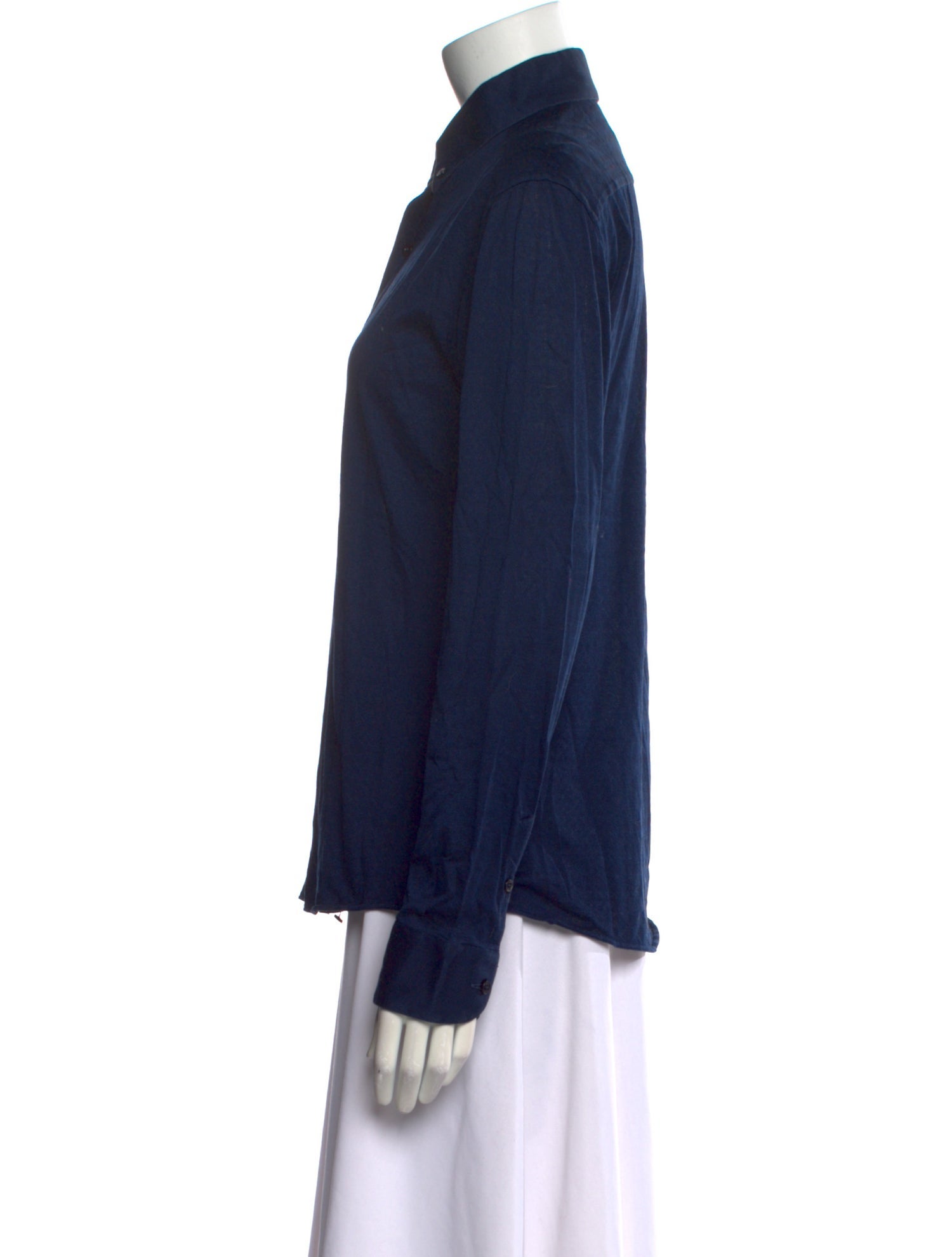 Zilli Long Sleeve Button-Up Top