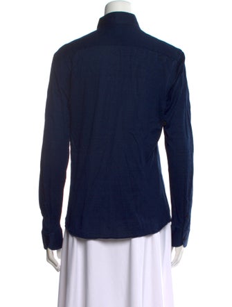 Zilli Long Sleeve Button-Up Top