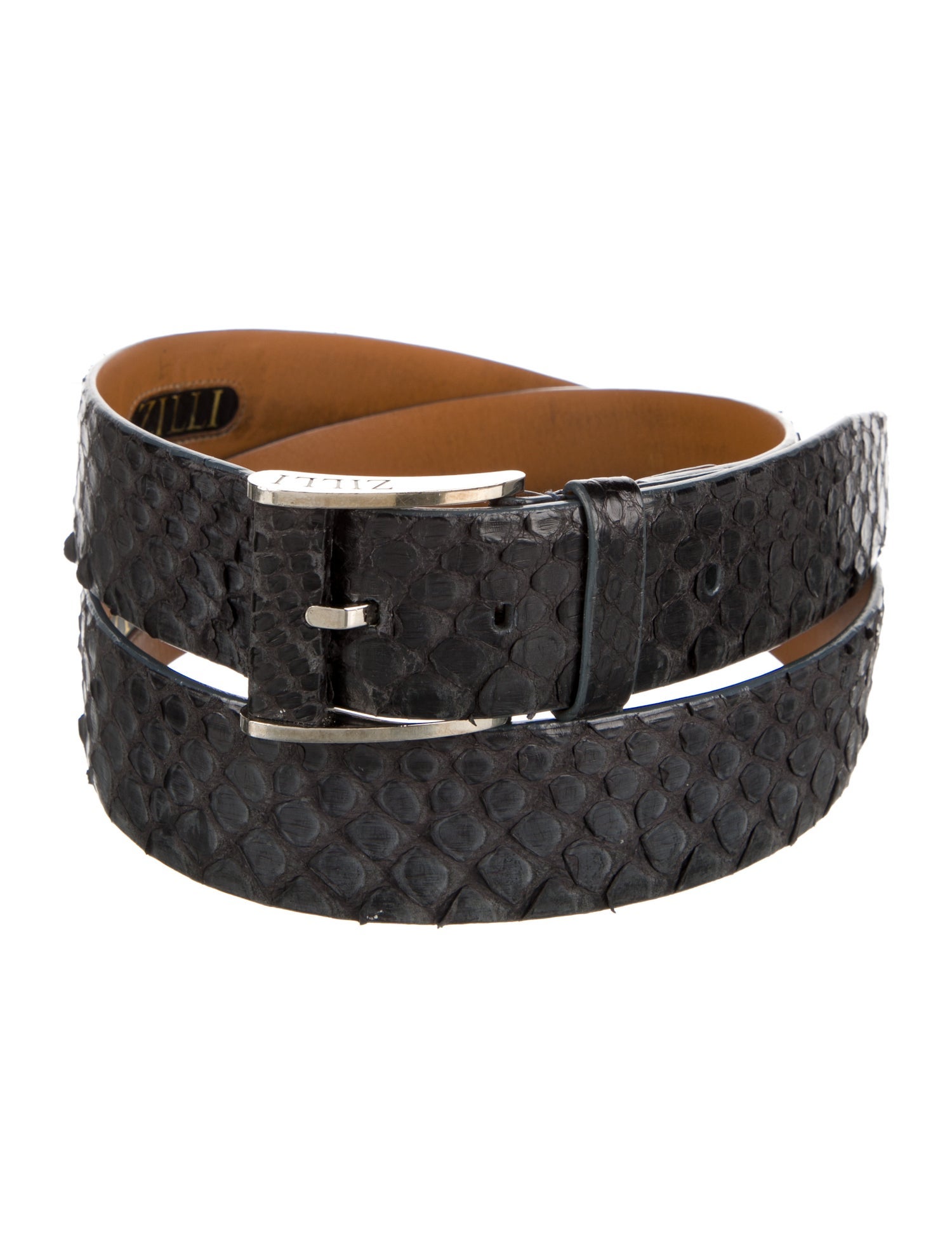 Zilli Snakeskin Belt