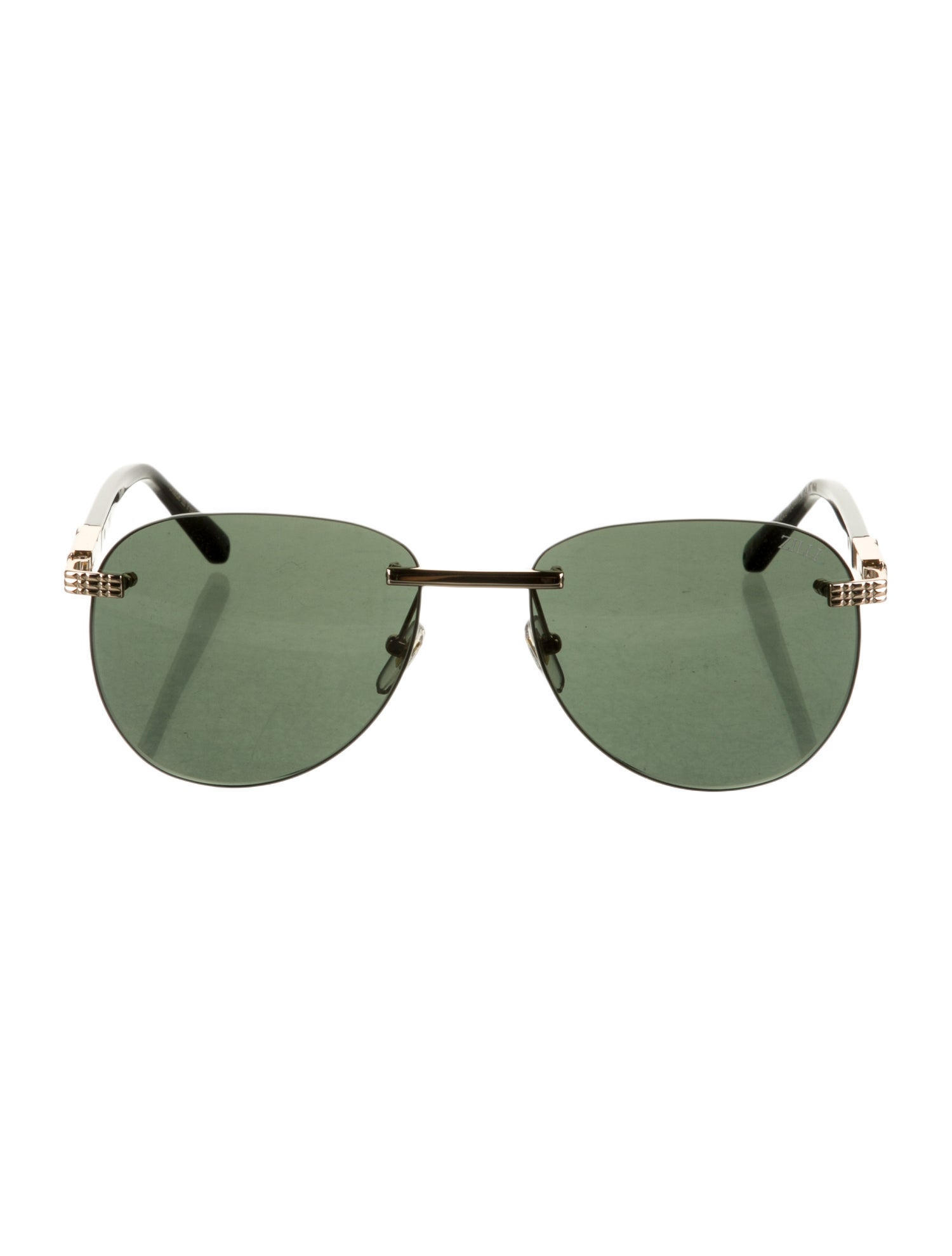 Zilli Aviator Tinted Sunglasses