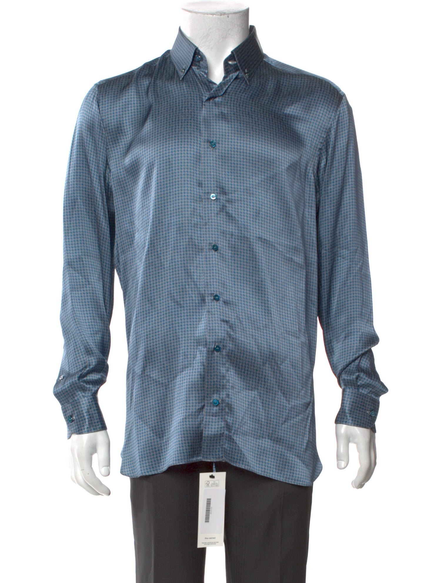 Zilli Silk Long Sleeve Shirt