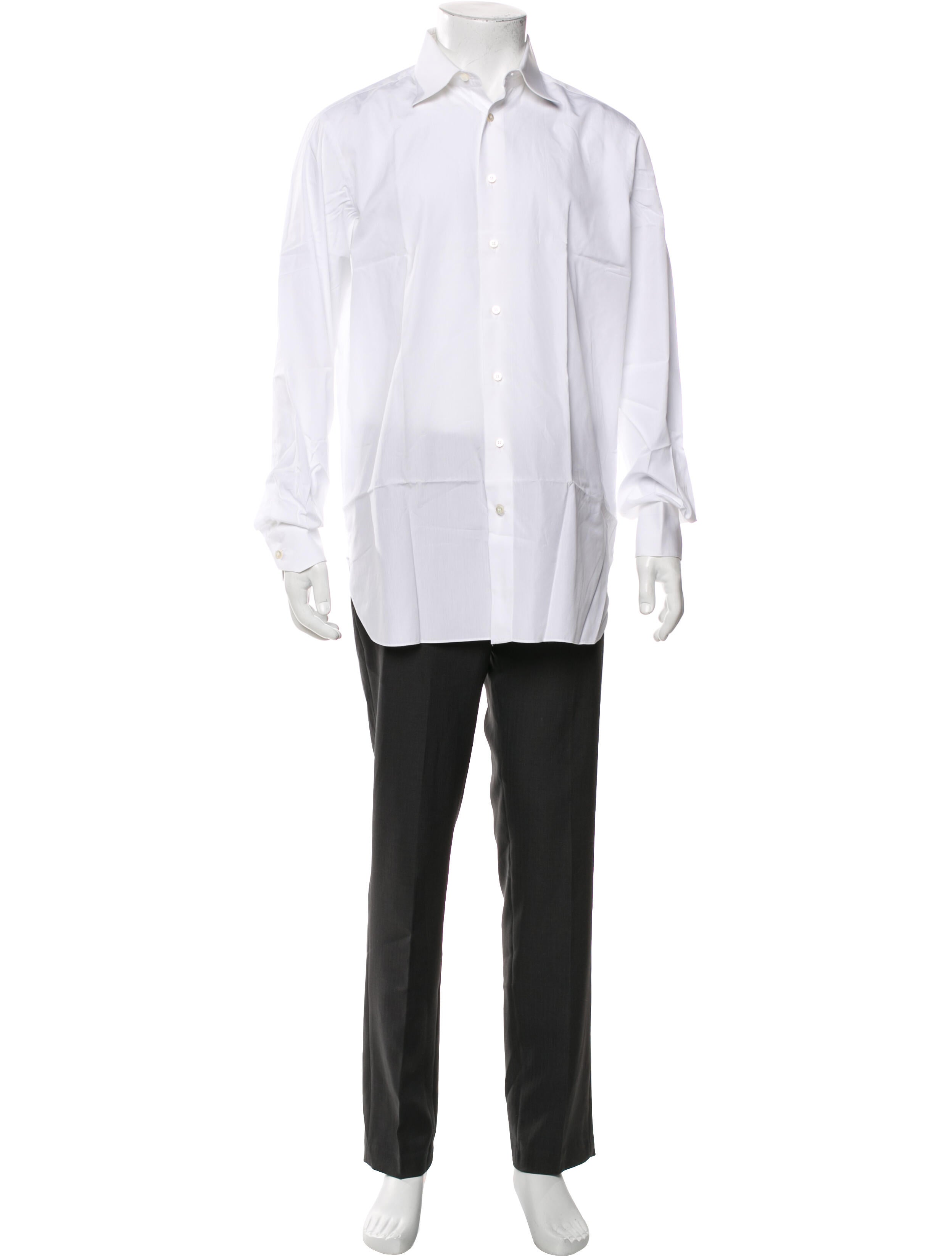 Zilli Long Sleeve Tuxedo Shirt
