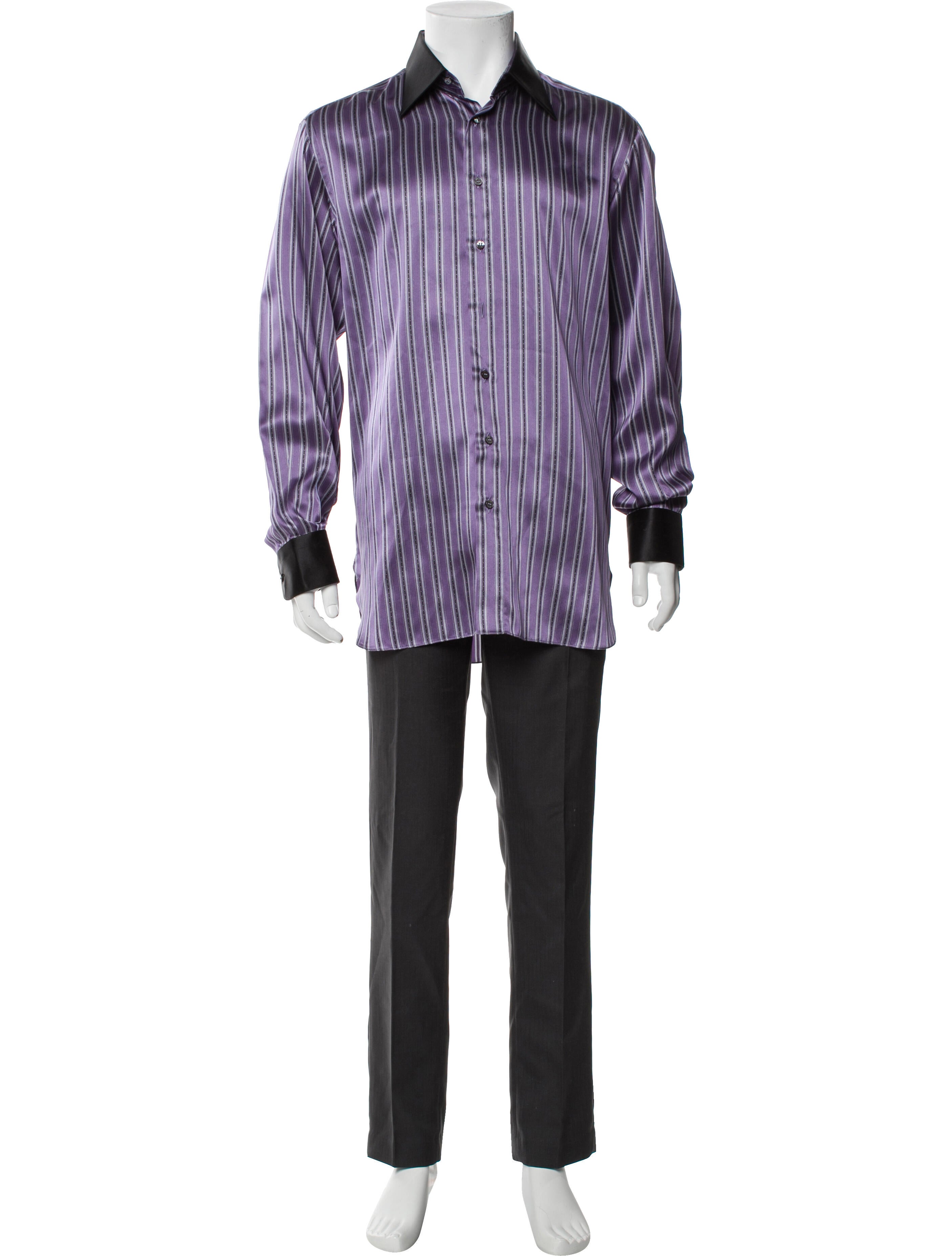 Zilli Silk Striped Shirt