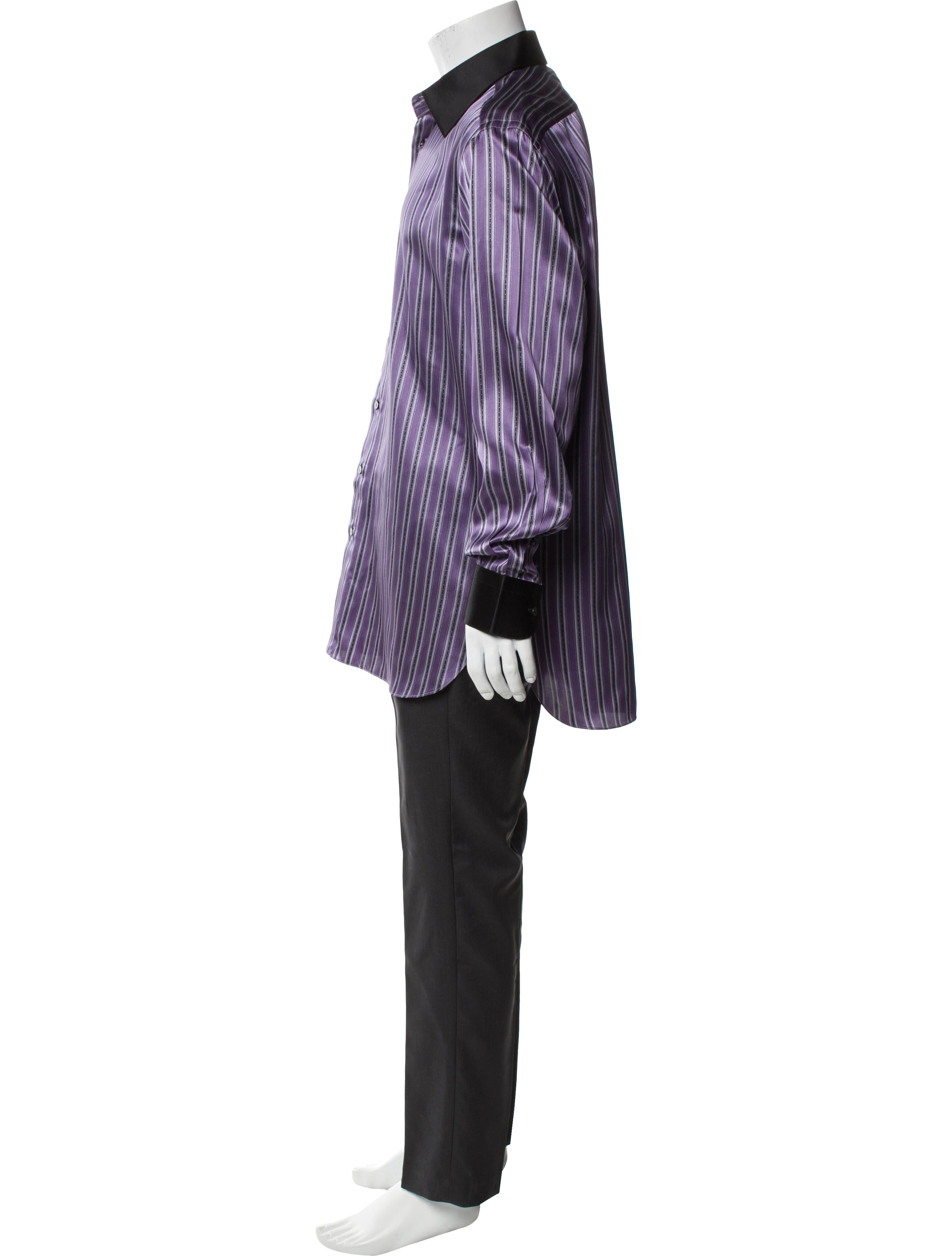 Zilli Silk Striped Shirt