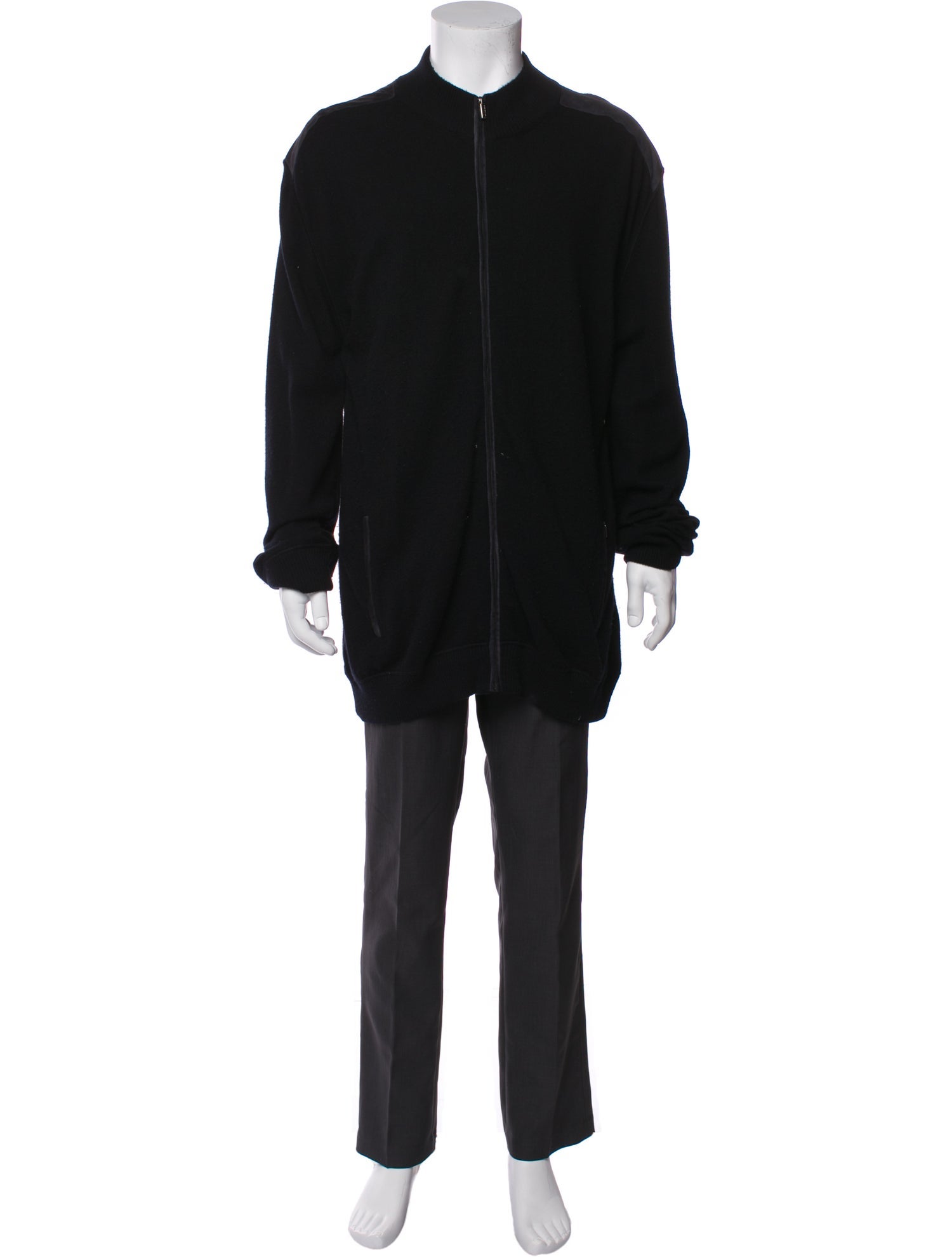 Zilli Mock Neck Long Sleeve Cardigan