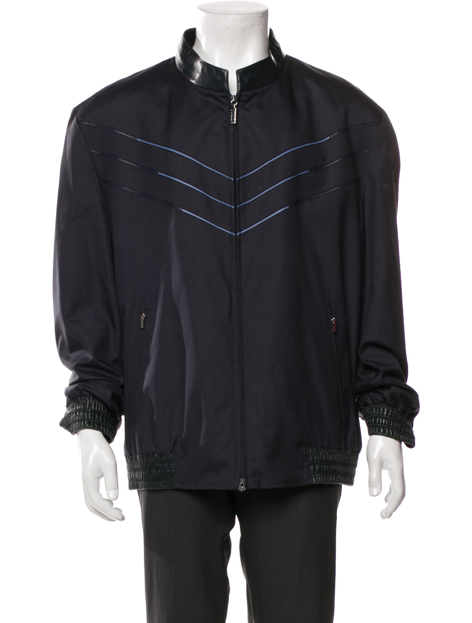 Zilli Silk Moto Jacket