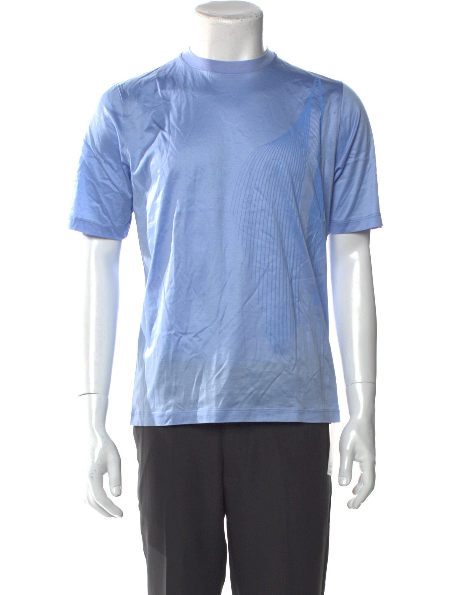 Zilli Crew Neck Short Sleeve T-Shirt