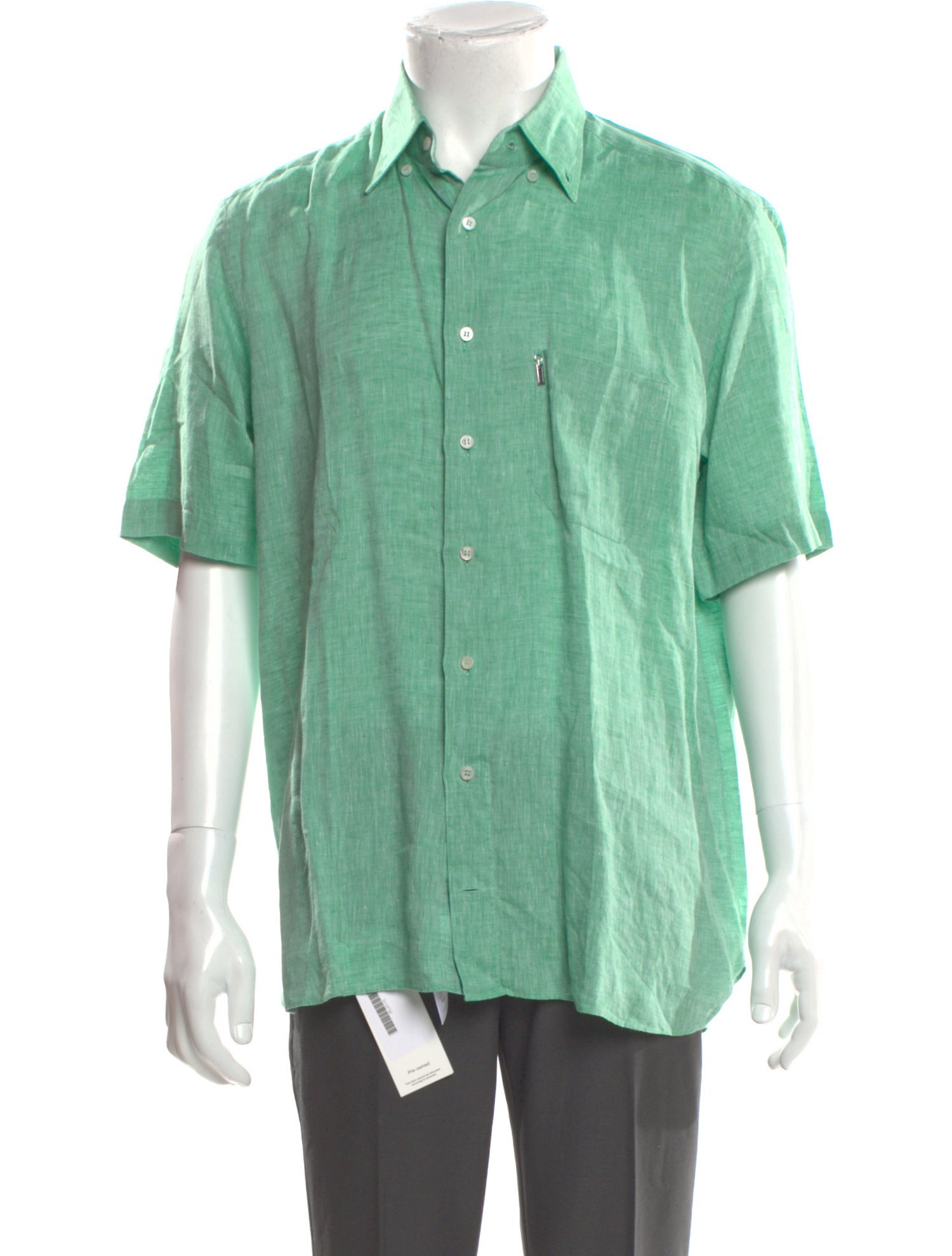 Zilli Linen Short Sleeve Shirt