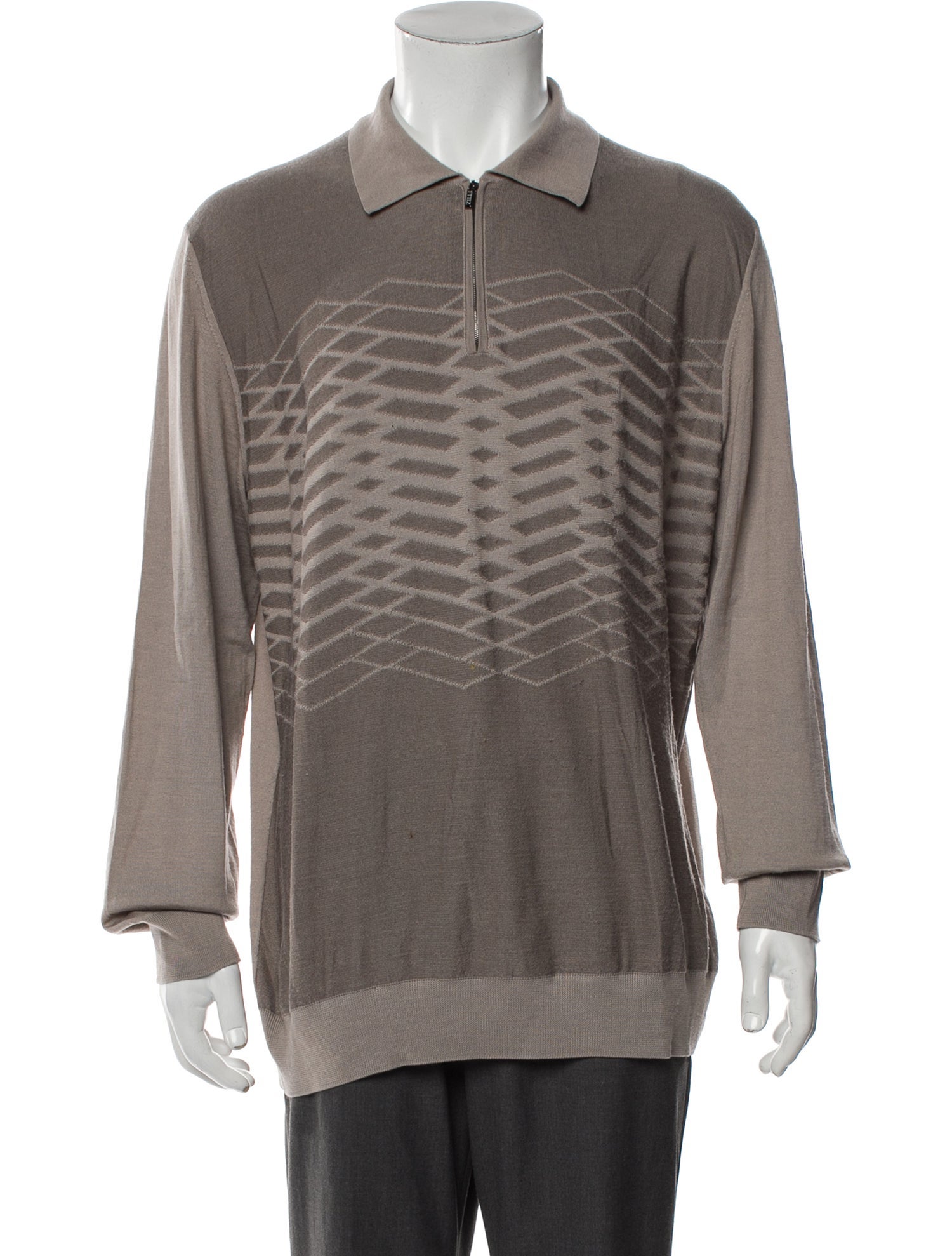 Zilli Wool Striped Sweatshirt