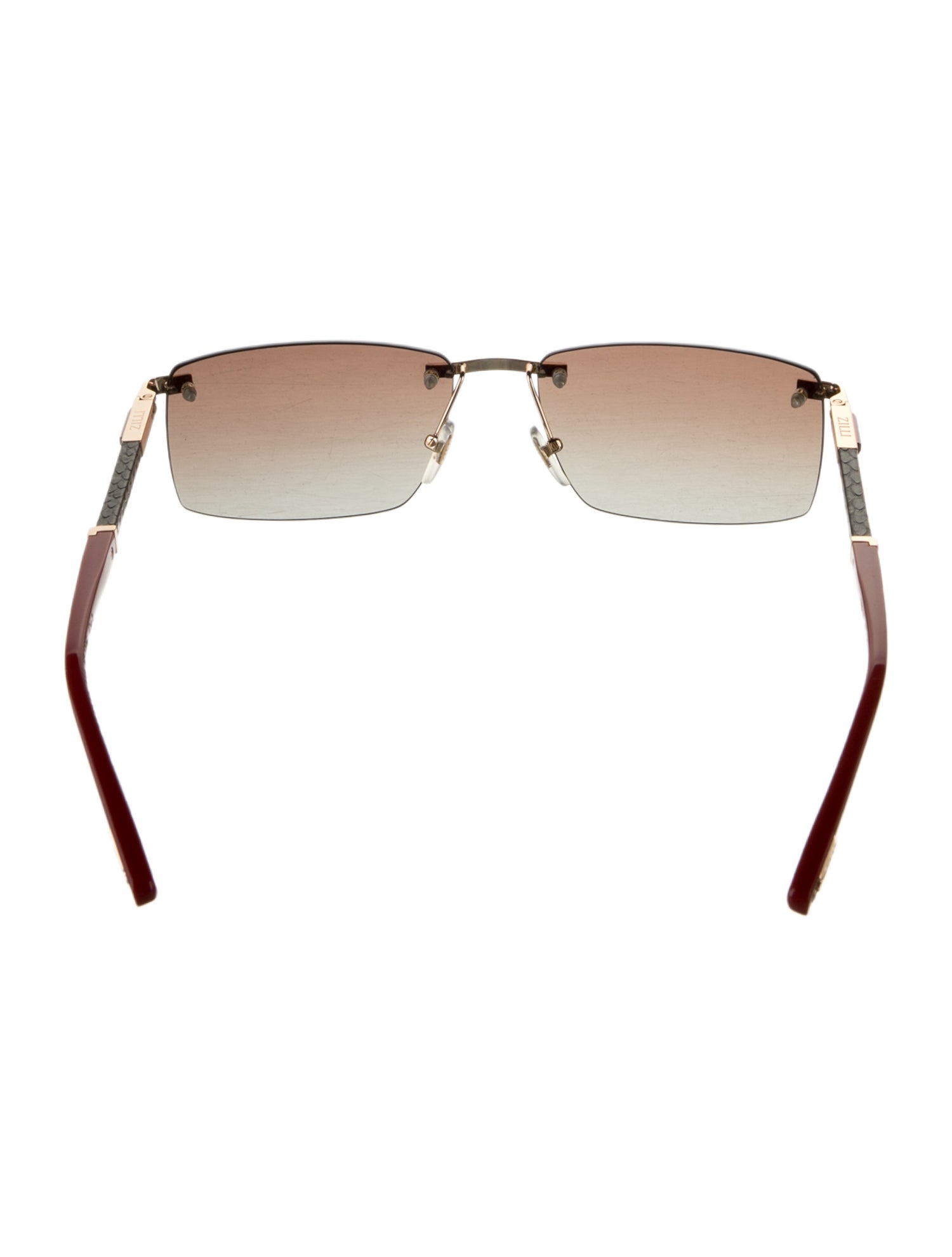 Zilli Square Gradient Sunglasses