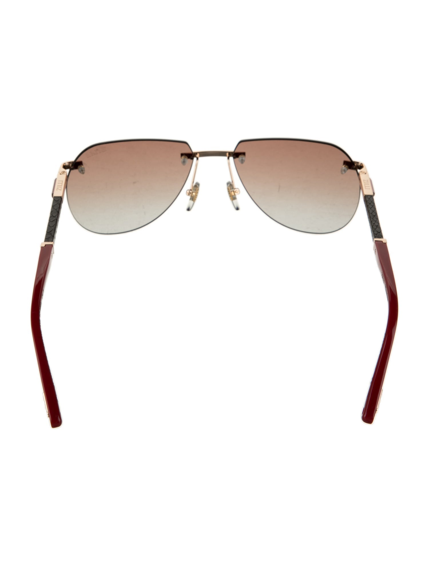 Zilli Aviator Gradient Sunglasses w/ Tags