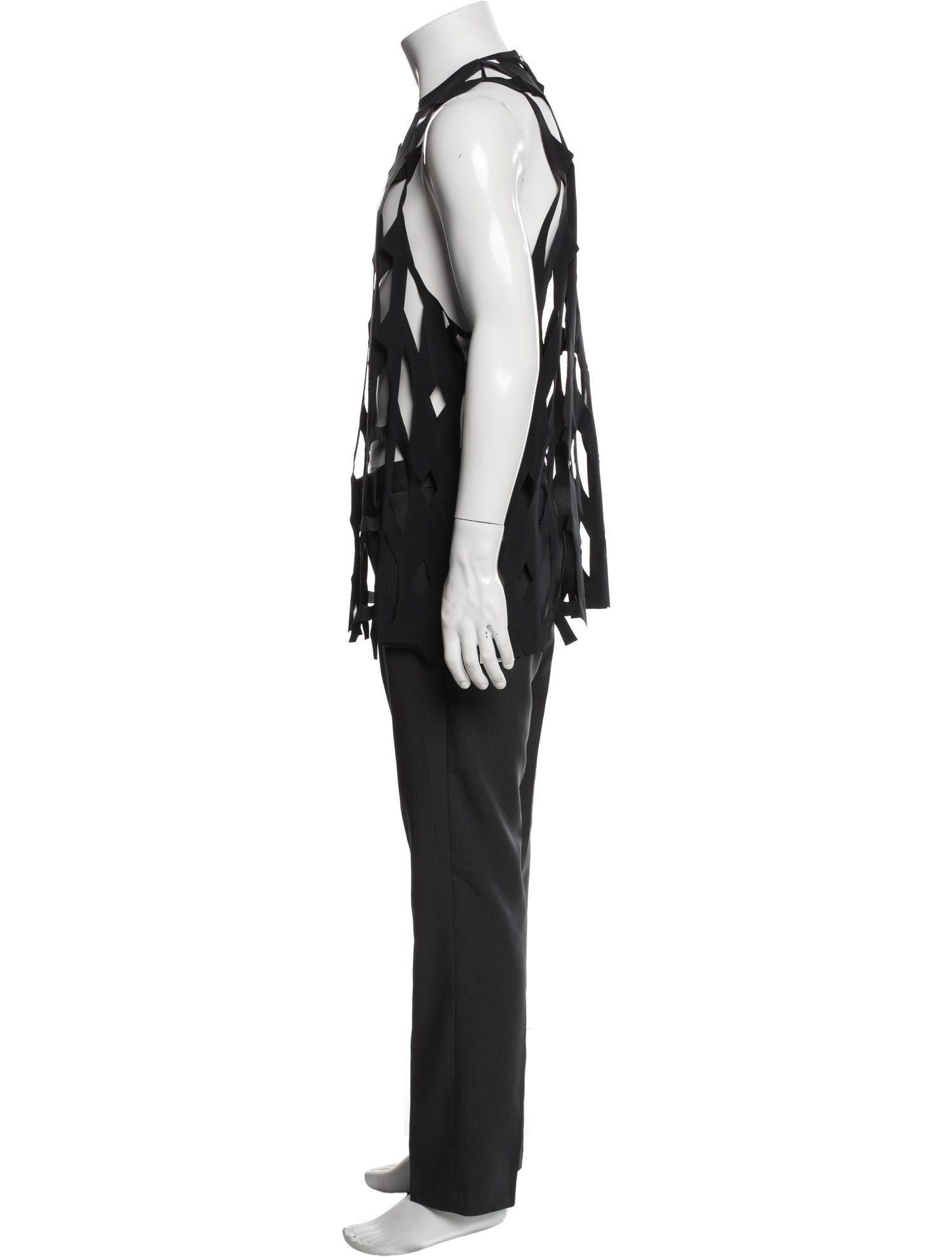 Zilver Crew Neck Sleeveless Tank