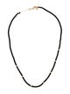Zoe Lev Onyx Segment Bead Necklace