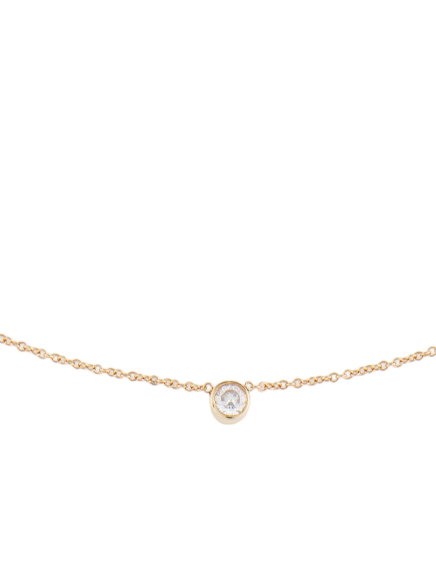 Zoe Lev 14K Diamond Bezel Pendant Necklace