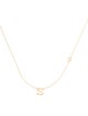 Zoe Lev 14K Diamond Asymmetrical 'S' Initial Necklace