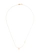 Zoe Lev 14K Diamond Asymmetrical 'S' Initial Necklace