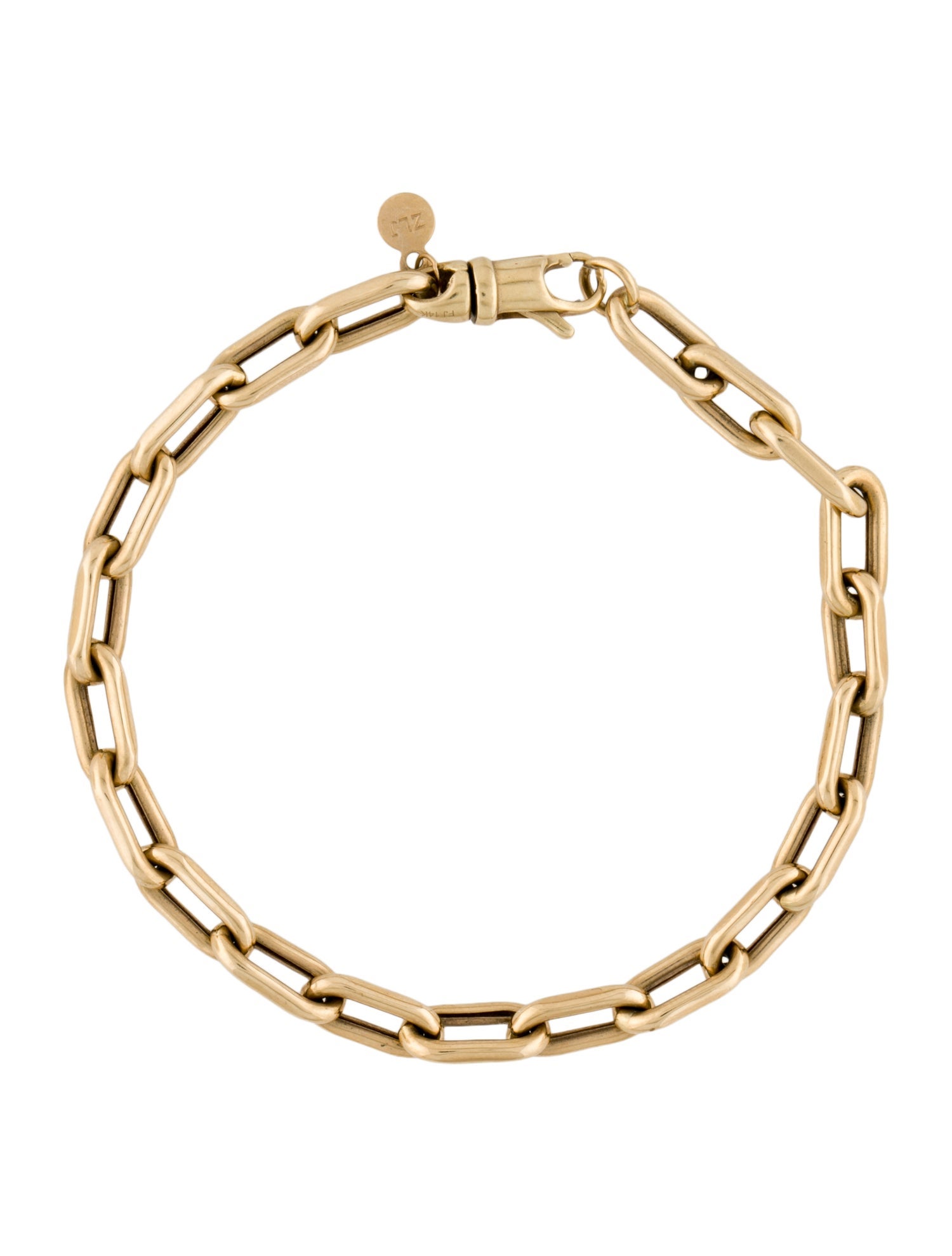 Zoe Lev 14K Large Open Link Chain Bracelet