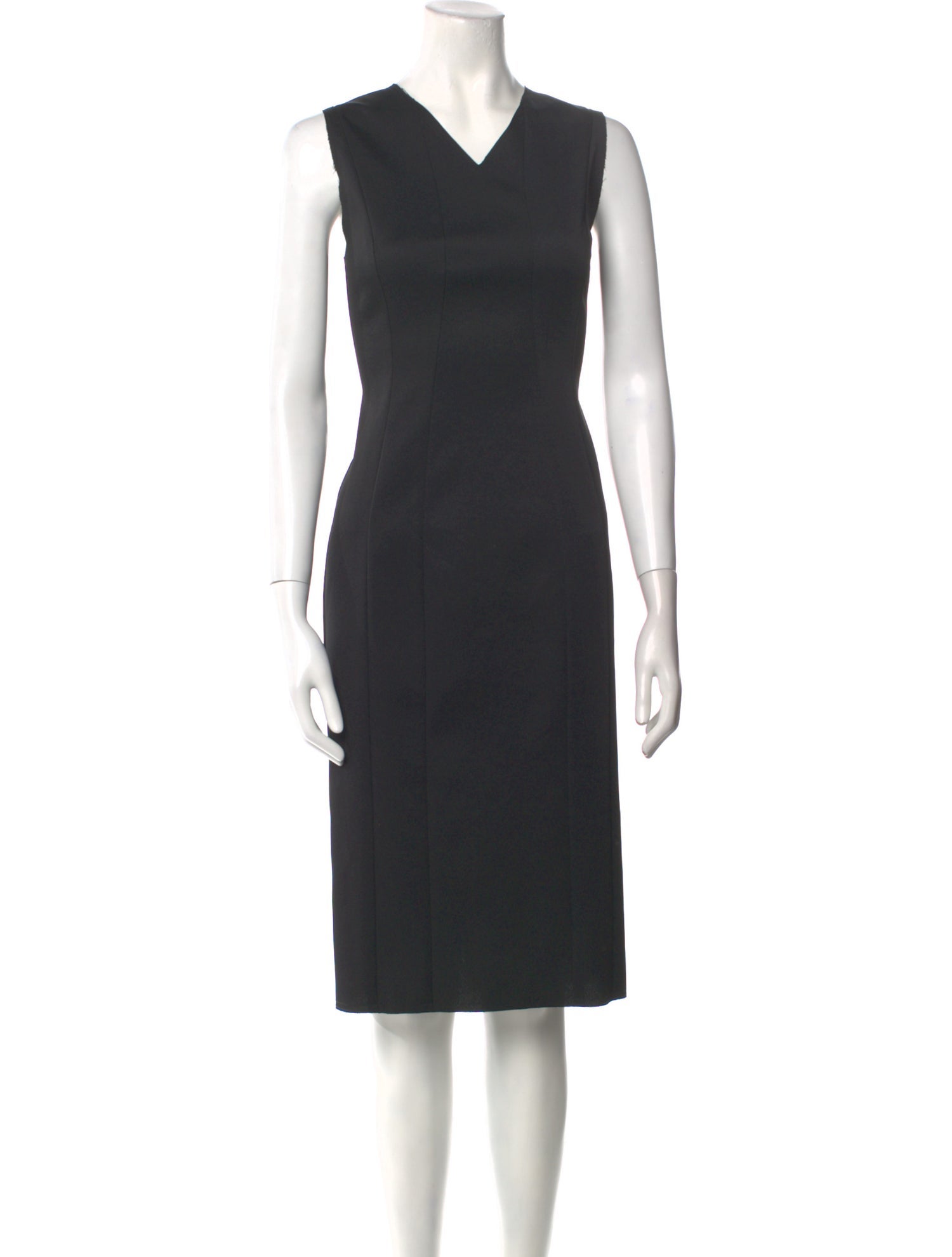 Karolina Zmarlak V-Neck Midi Length Dress