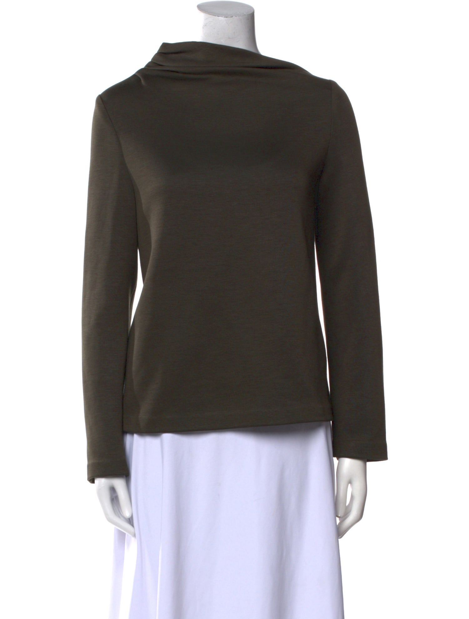 Karolina Zmarlak Bateau Neckline Long Sleeve Top