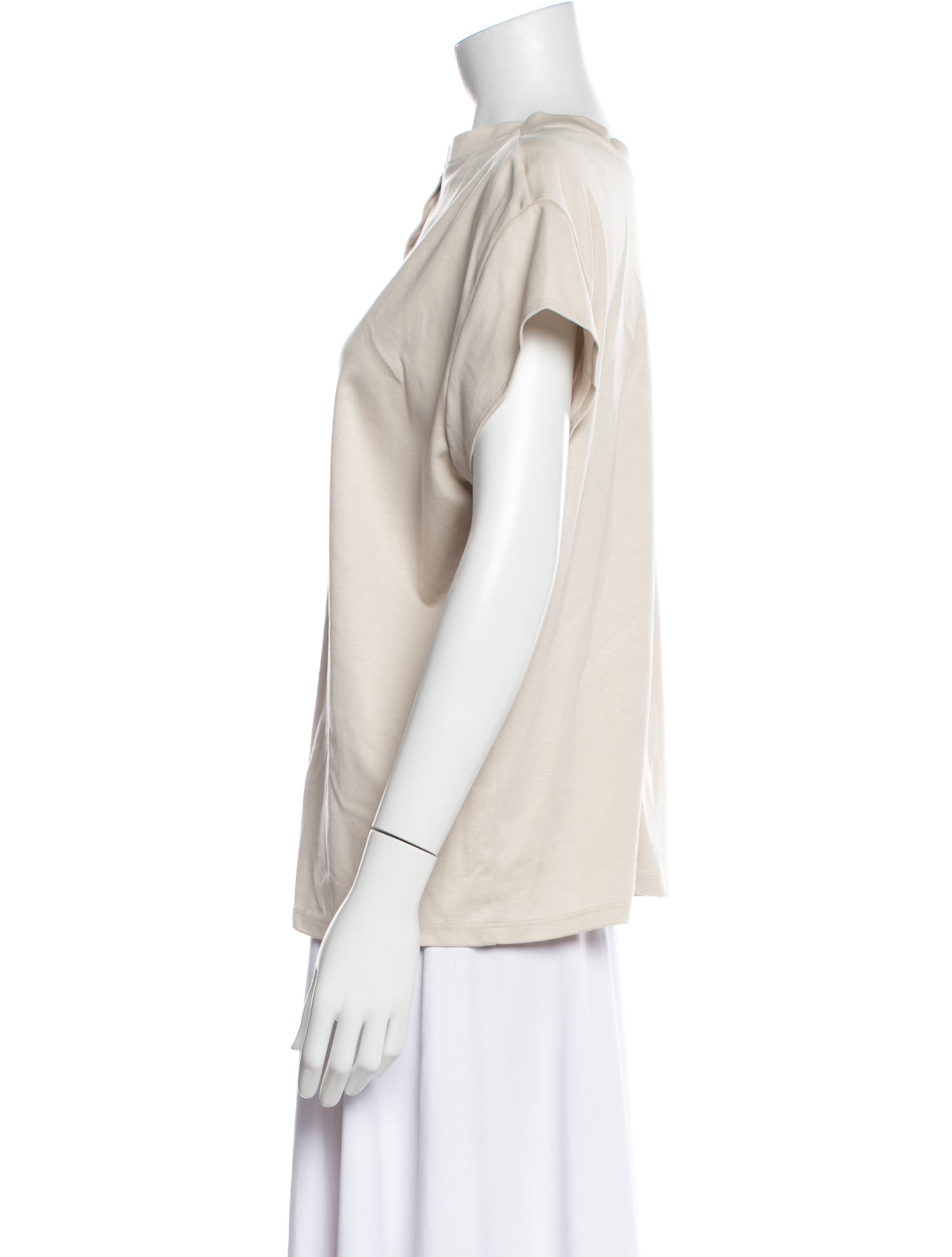 Karolina Zmarlak Wool Crew Neck Blouse