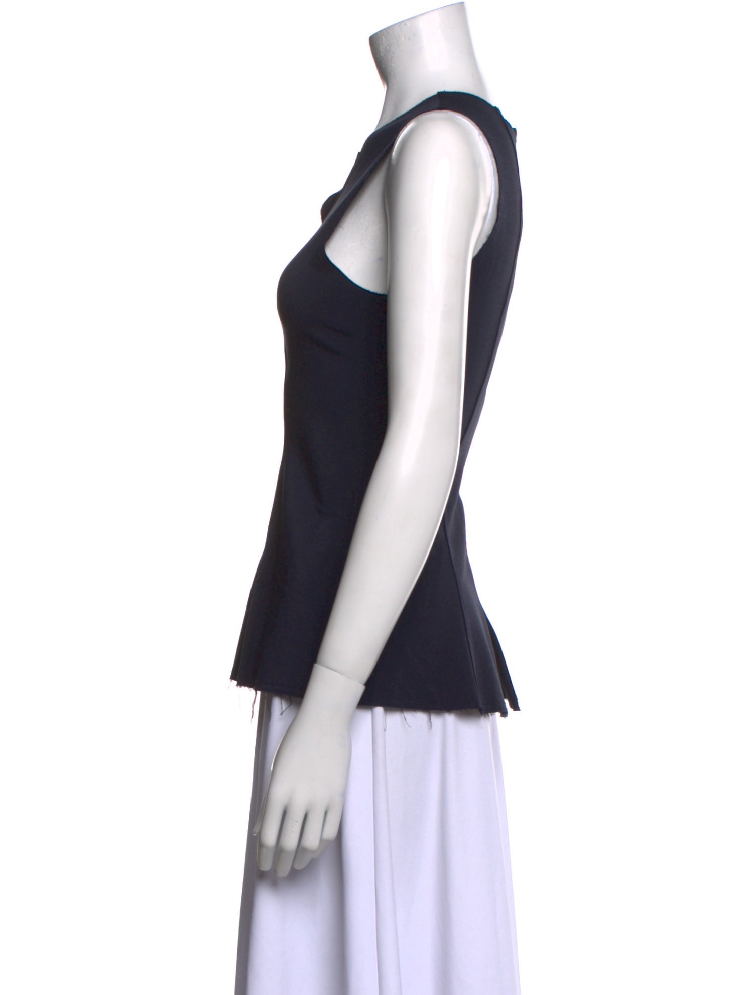 Karolina Zmarlak Silk V-Neck Top