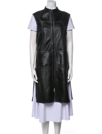 Karolina Zmarlak Leather Vest