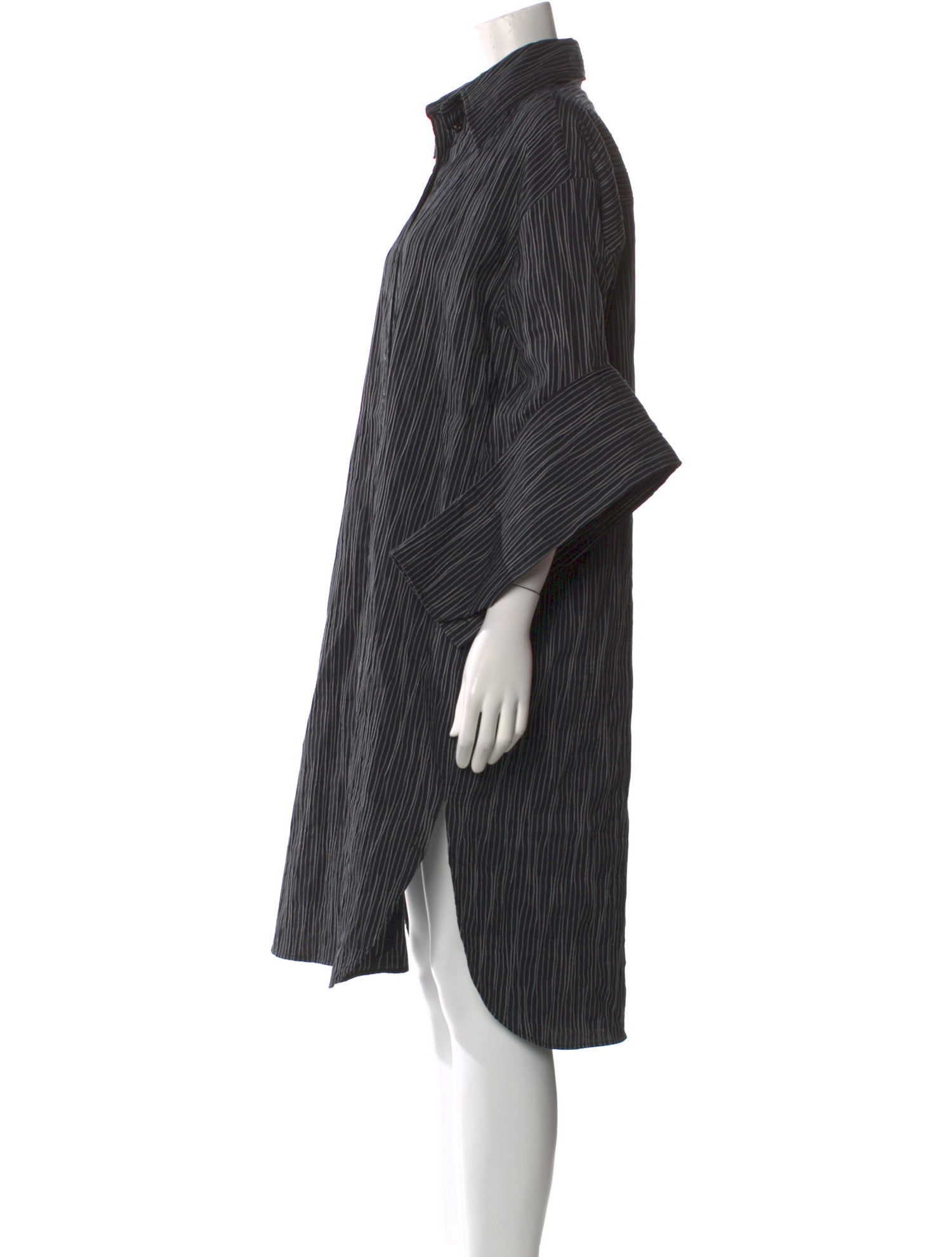 Karolina Zmarlak Striped Midi Length Dress