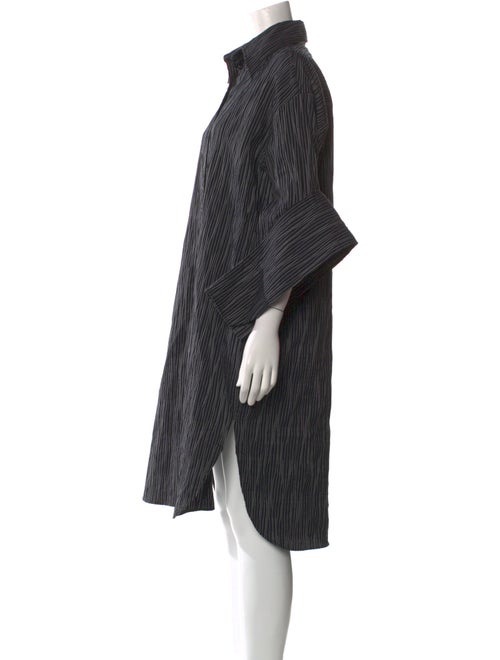 Karolina Zmarlak Striped Midi Length Dress