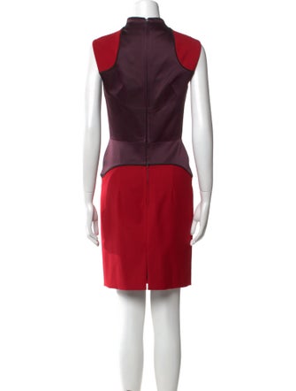 Karolina Zmarlak Square Neckline Knee-Length Dress