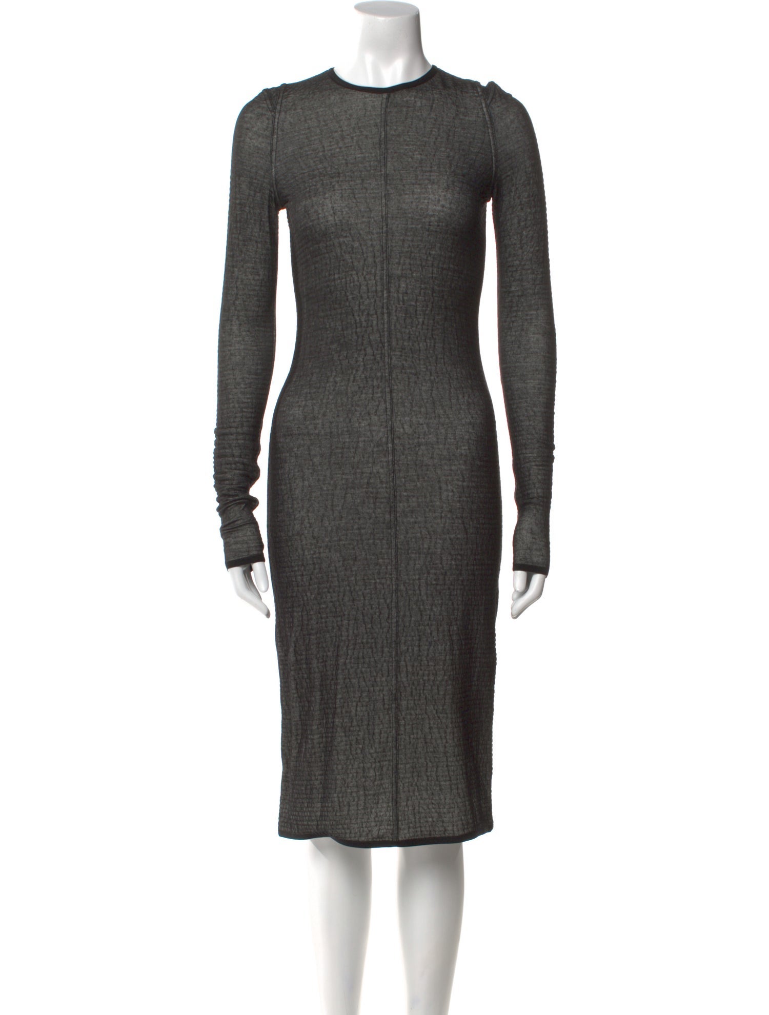 Karolina Zmarlak Crew Neck Midi Length Dress
