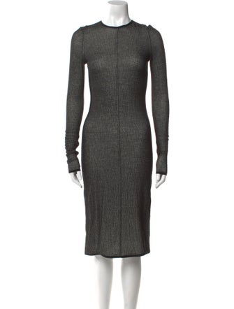 Karolina Zmarlak Crew Neck Midi Length Dress