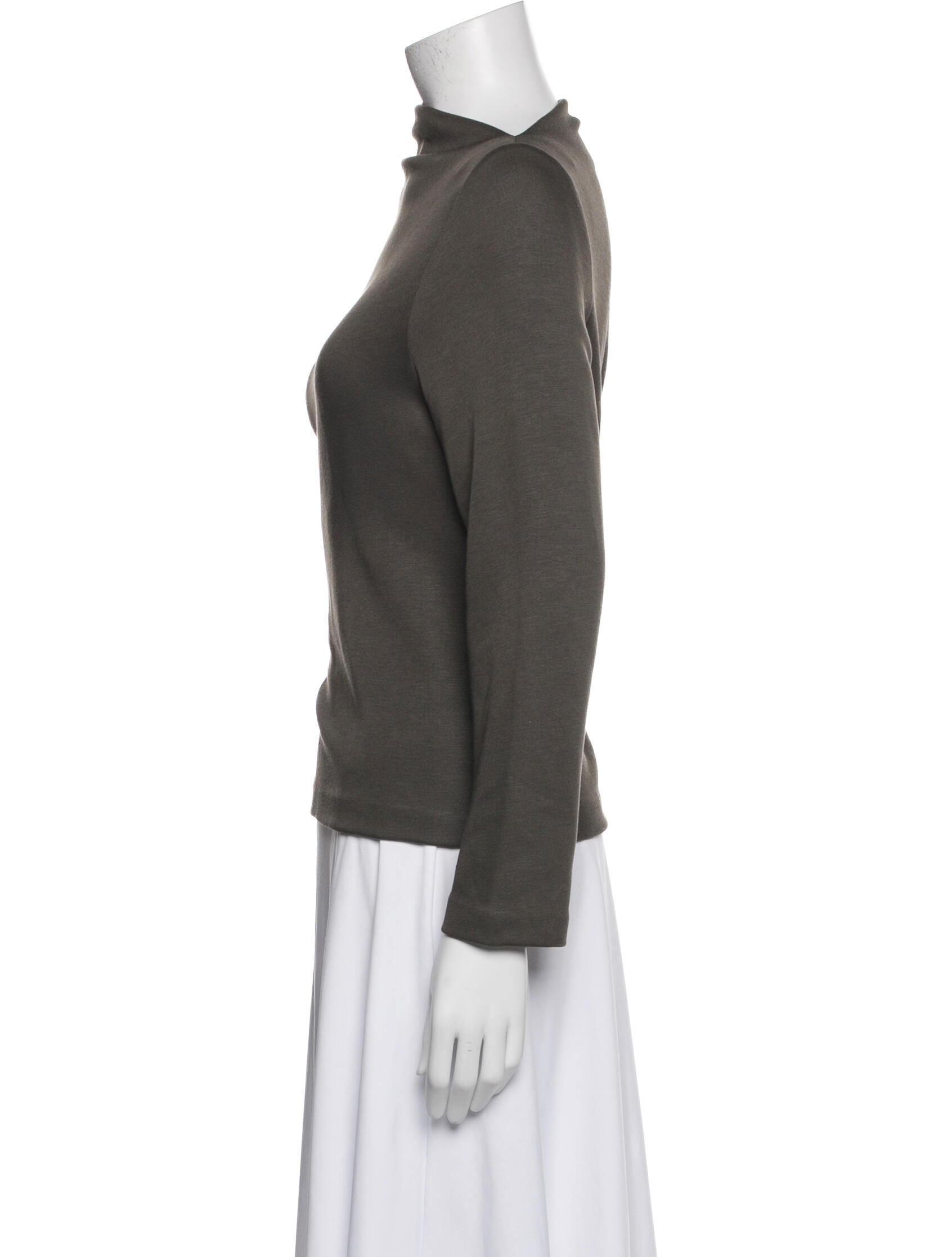 Karolina Zmarlak Cowl Neck Long Sleeve Sweatshirt