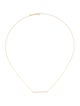 Zoë Chicco 14K Diamond Thin Bar Pendant Necklace