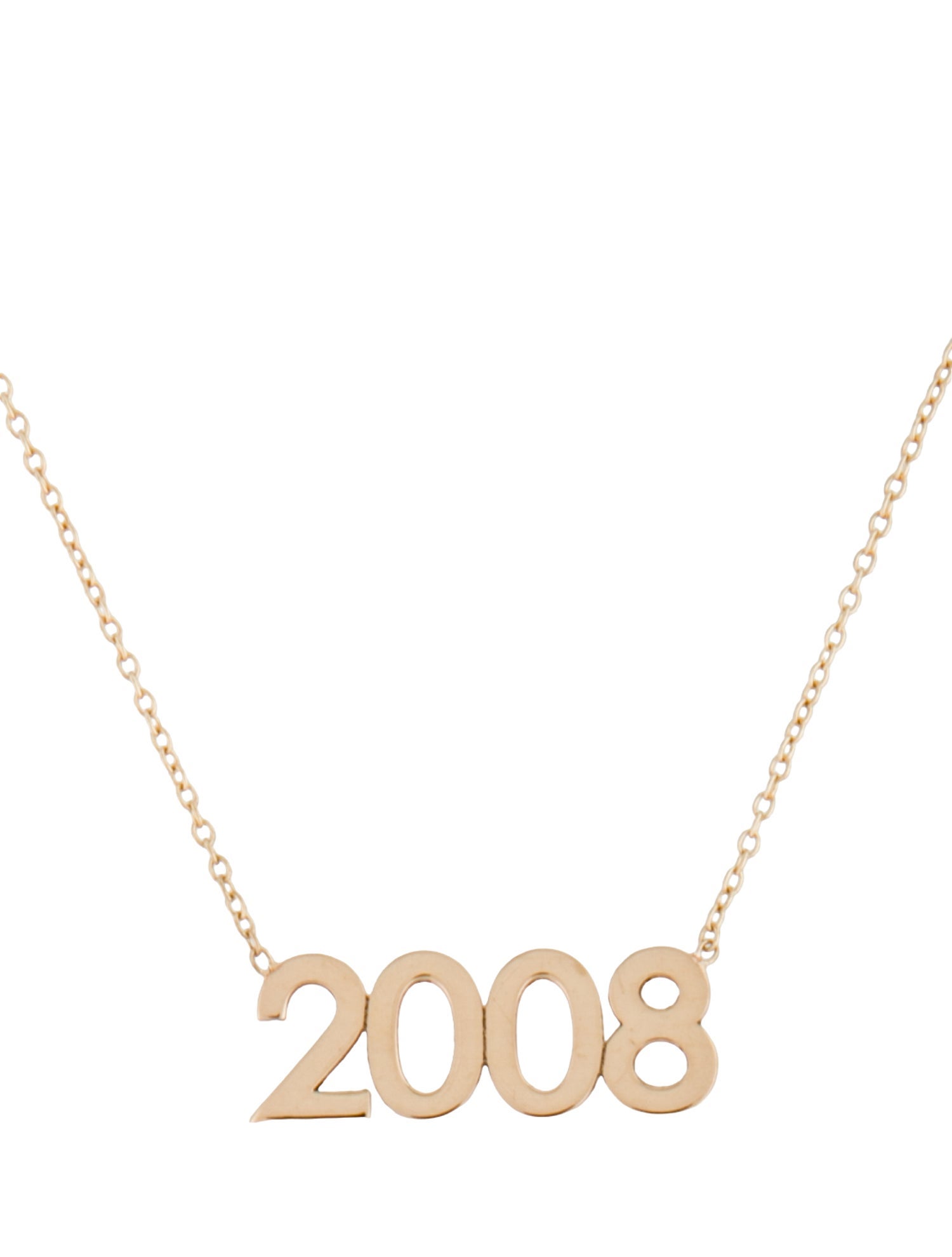 Zoë Chicco 14K '2008' Necklace