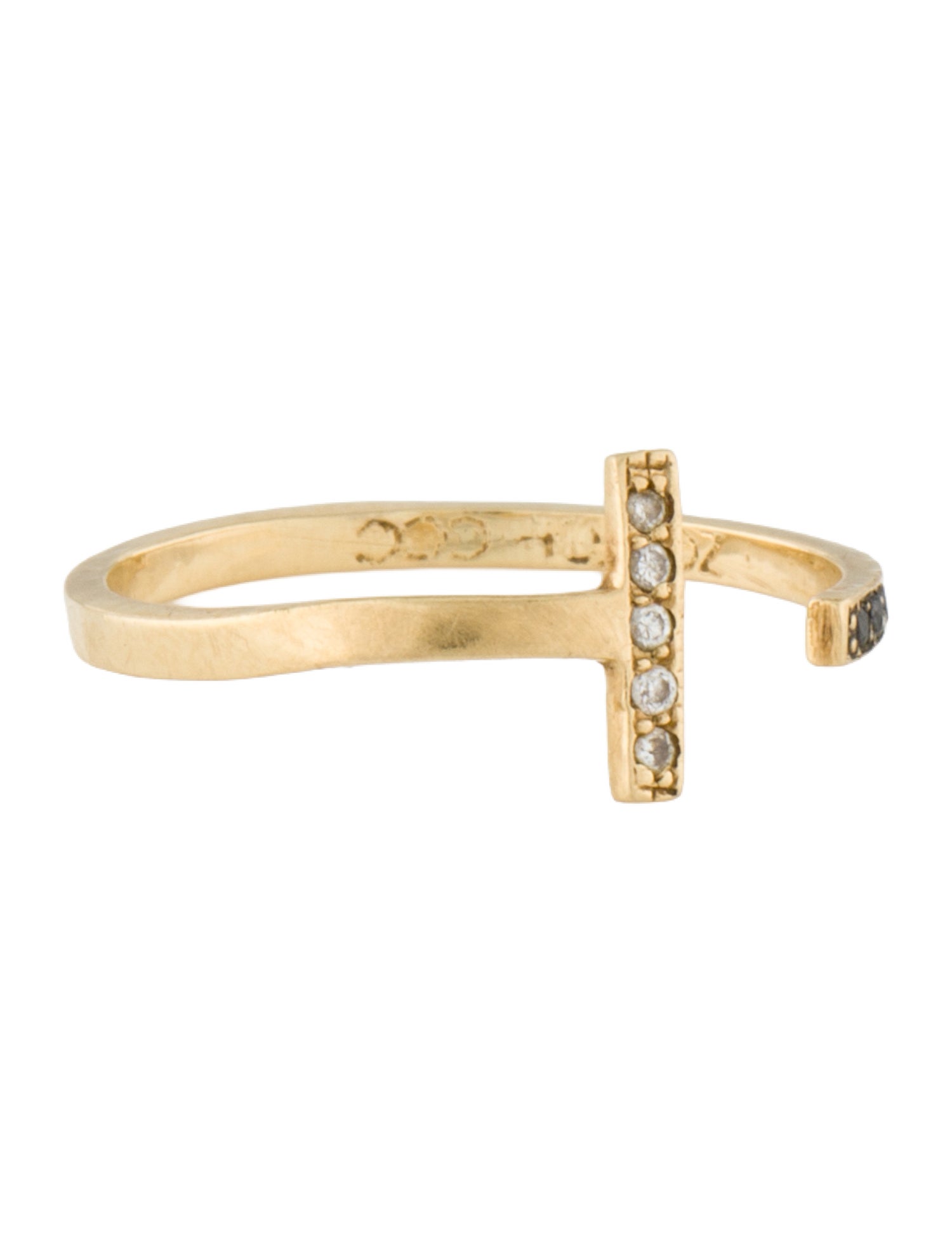 Zoë Chicco 14K Diamond Open Ring