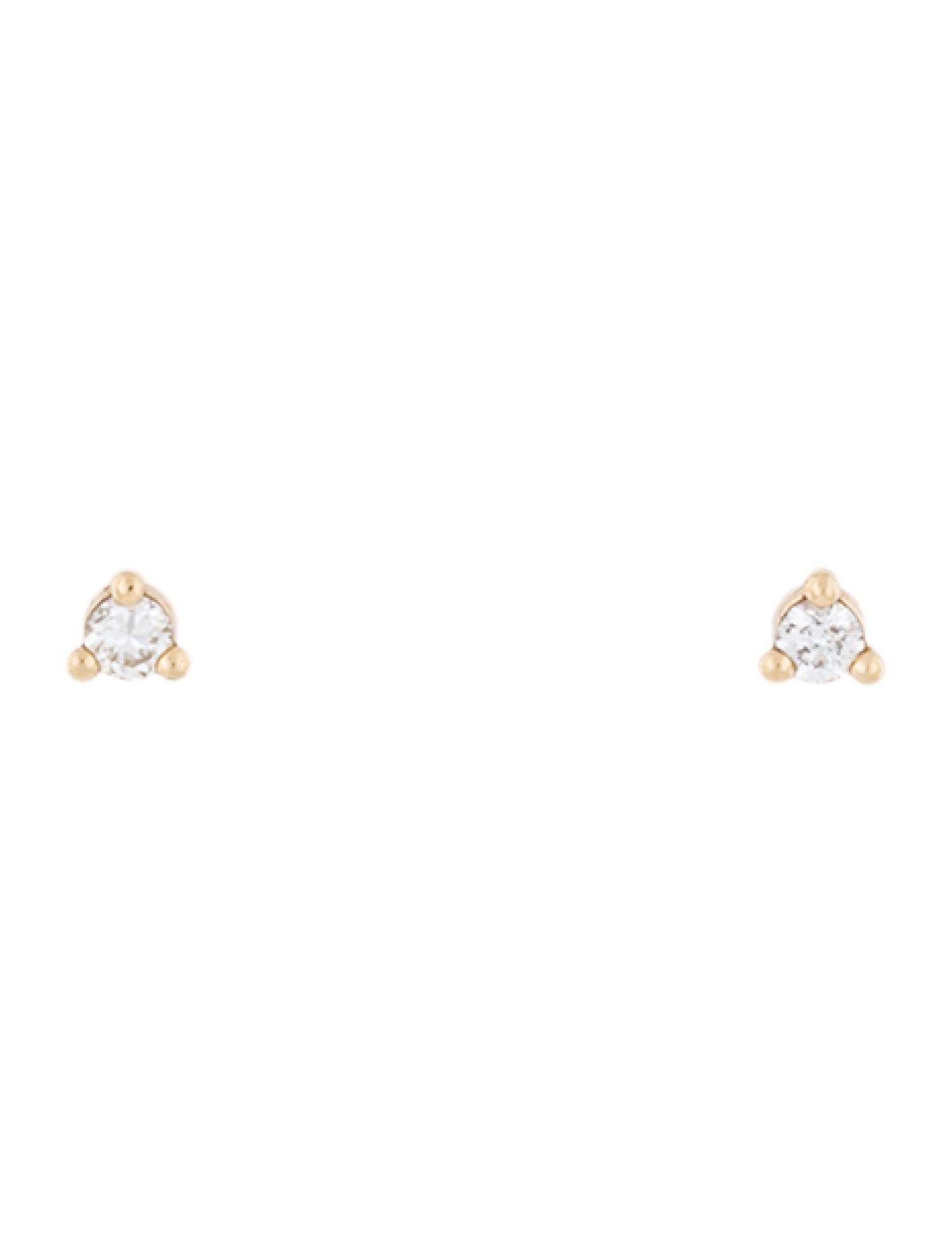 Zoë Chicco 14K Diamond Stud Earrings