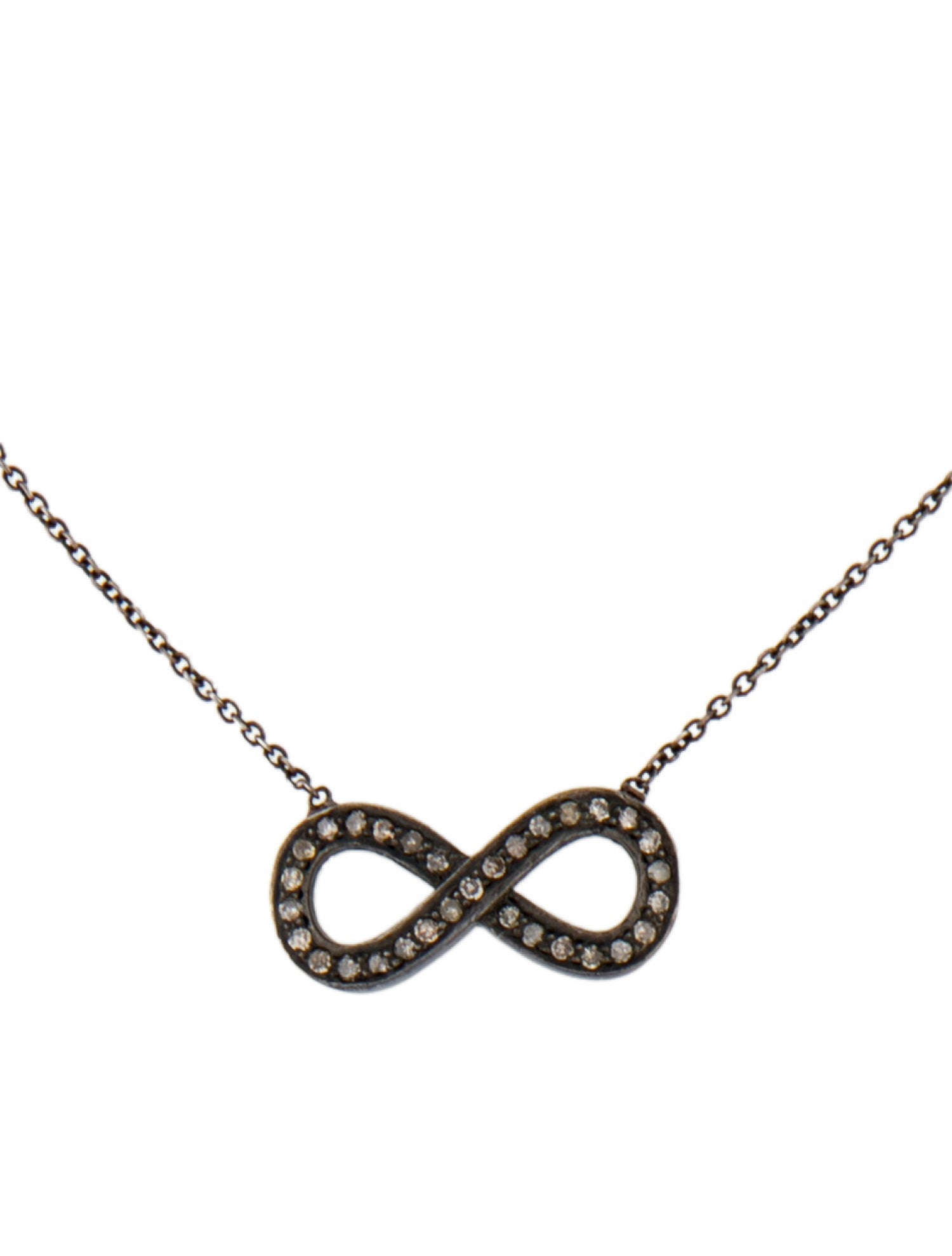Zoë Chicco Diamond Infinity Pendant Necklace