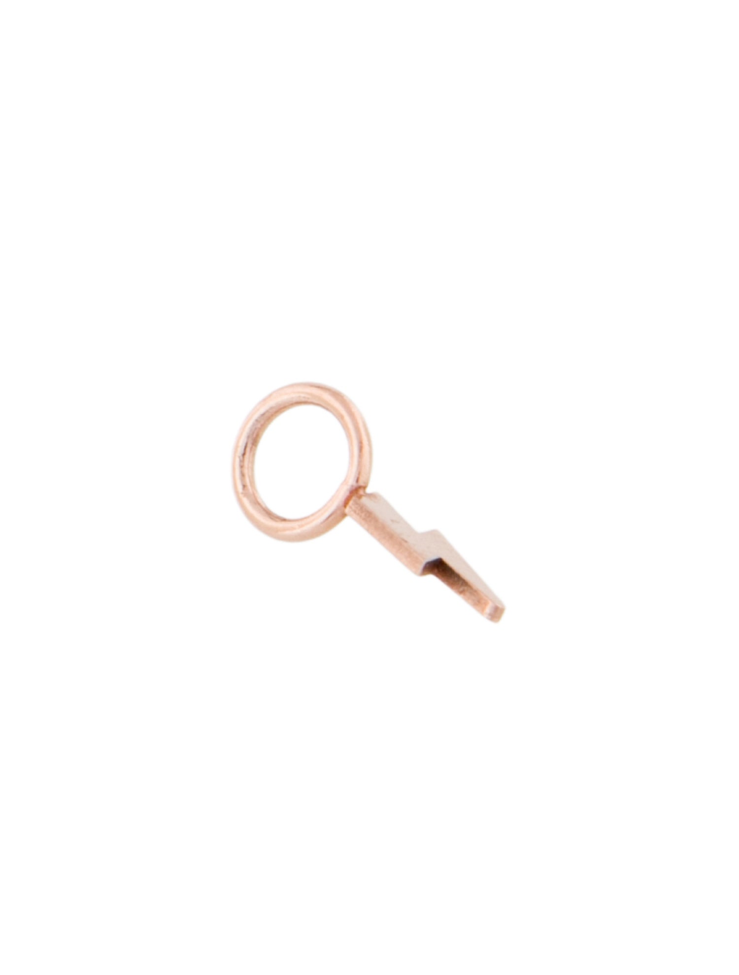 Zoë Chicco 14K Single Midi Bitty Lightning Bolt Charm