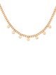 Zoë Chicco 14K 7 Itty Bitty Discs Curb Chain