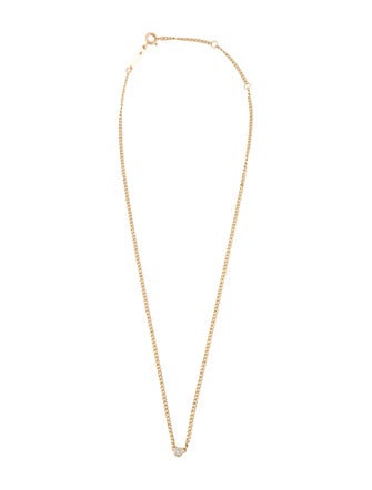 Zoë Chicco 14K Diamond Curb Chain Necklace