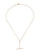 Zoë Chicco 14K Faux Toggle Lariat Necklace