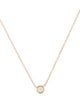 Zoë Chicco 14K Diamond Floating Solitaire Pendant Necklace
